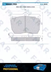 FOMAR FRICTION FO 630581